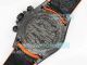 Noob Factory Rolex DIW All Black Carbon Daytona Orange Nylon Strap Swiss 4130 Movement (1)_th.jpg